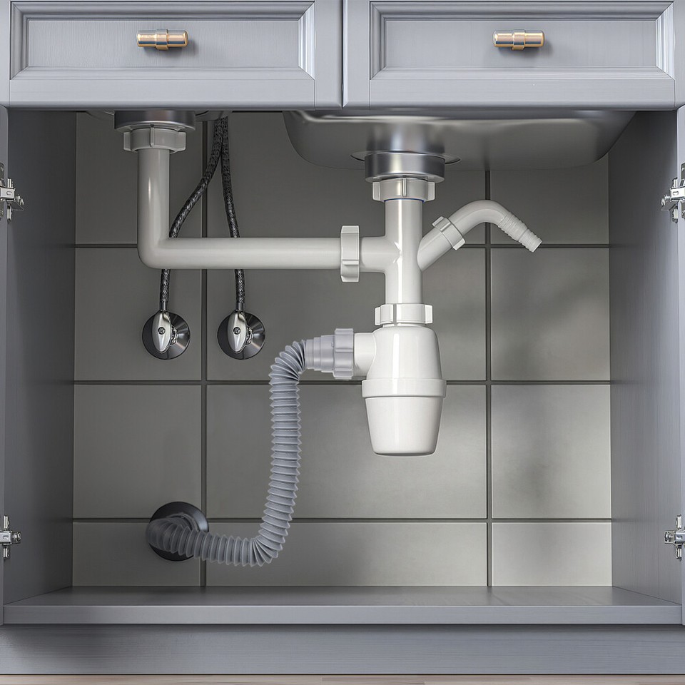 Kitchen Sink Connecting Pipe Drain Accessories Plumbing Connector eBay