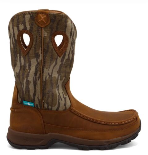 Mens 13 W Twisted X MHKBW02 Waterproof Mossy Oak Bottomlands Camo Hiker Boots - Picture 2 of 6