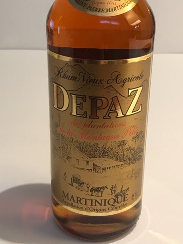 DEPAZ RHUM RUM RON VIEUX AGRICOLE MARTINIQUE LIMITED EDITION 70cl. AÑOS 90 - Foto 3 di 7