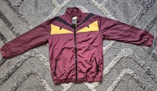 Fendi Mens Lightweight Jacket Burgundy Size EU XXL UK XL 