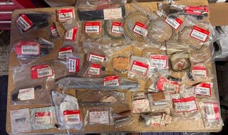 job lot Genuine Honda motorcycle parts New old stock 2