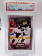 2023 Upper Deck #328 Cale Makar PINK FOIL #d 29/50 PSA 9 (Pop 1) None Higher