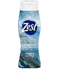 ZEST BODY WASH OCEAN BREEZE 18OZ  X   3
