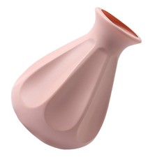 1pc Ceramic Look Vase Unbreakable Vase for Flowers Home