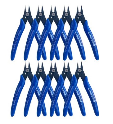 10PCS Plato Model 170 Flush Wire Cable Cutter Cutting Snips Pliers Side DIY ...
