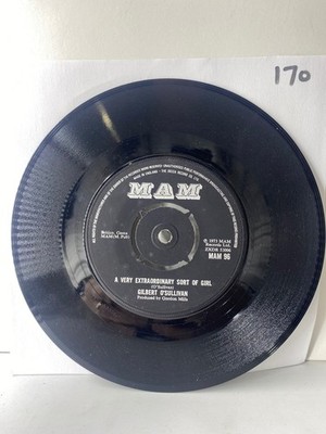 A Very Extraordinary Sort of Girl/Get Down by Gilbert O'Sullivan Single 7  Vinyl
