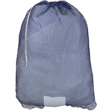 Zoro Select Gp245111 Drawstring, Polyester, Laundry Bag, Blue, Gp245111