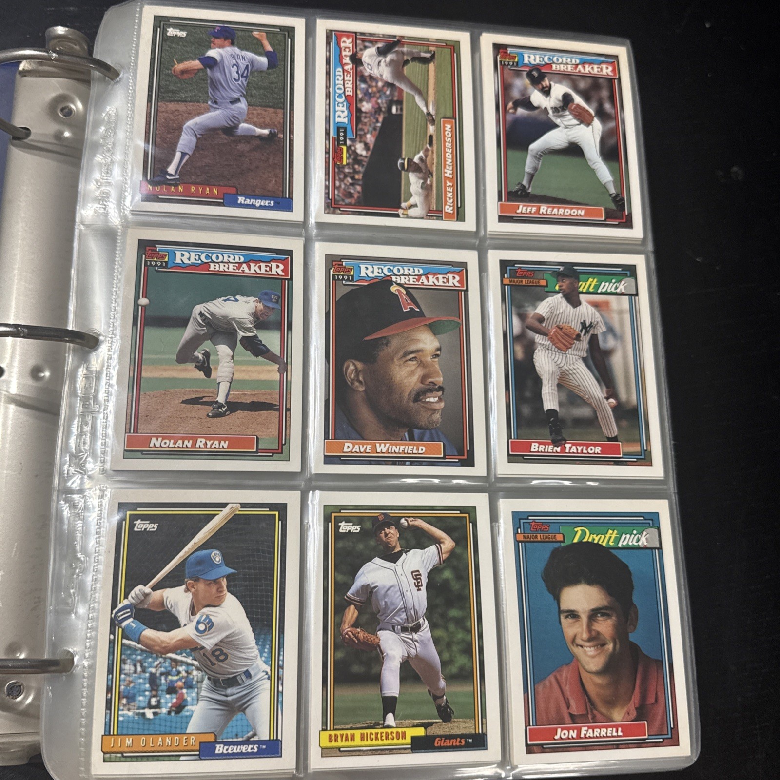 1992 Topps Baseball Cards 1-198 +Rookies -You Pick- MLB Trading Card