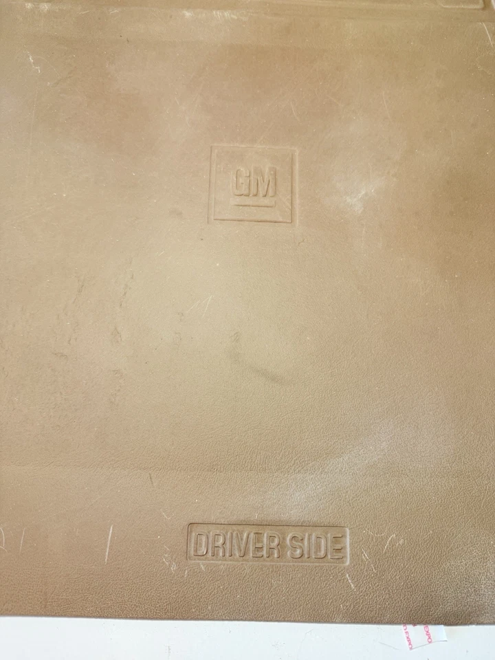 88-99 CHEVY SILVERADO SUBURBAN TAHOE GMC SIERRA FRONT TAN FLOOR MATT - Изображение 4 из 4
