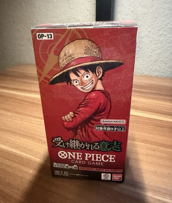 BANDAI NAMCO ONE PIECE CARD GAME OP-13 Display JP 132 Karten