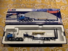 Rare Corgi CC13745 Scania R Nooteboom Step Frame Trailer "Eddie Stobart Rail,