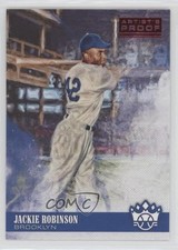 2018 Diamond Kings Artist Proof Red Jackie Robinson (Batting Follow Through) 0w7