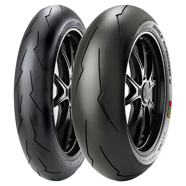 TYRE PAIR PIRELLI 120/70-17 58W + 200/55-17 78W DIABLO SUPERCORSA V2 SC1