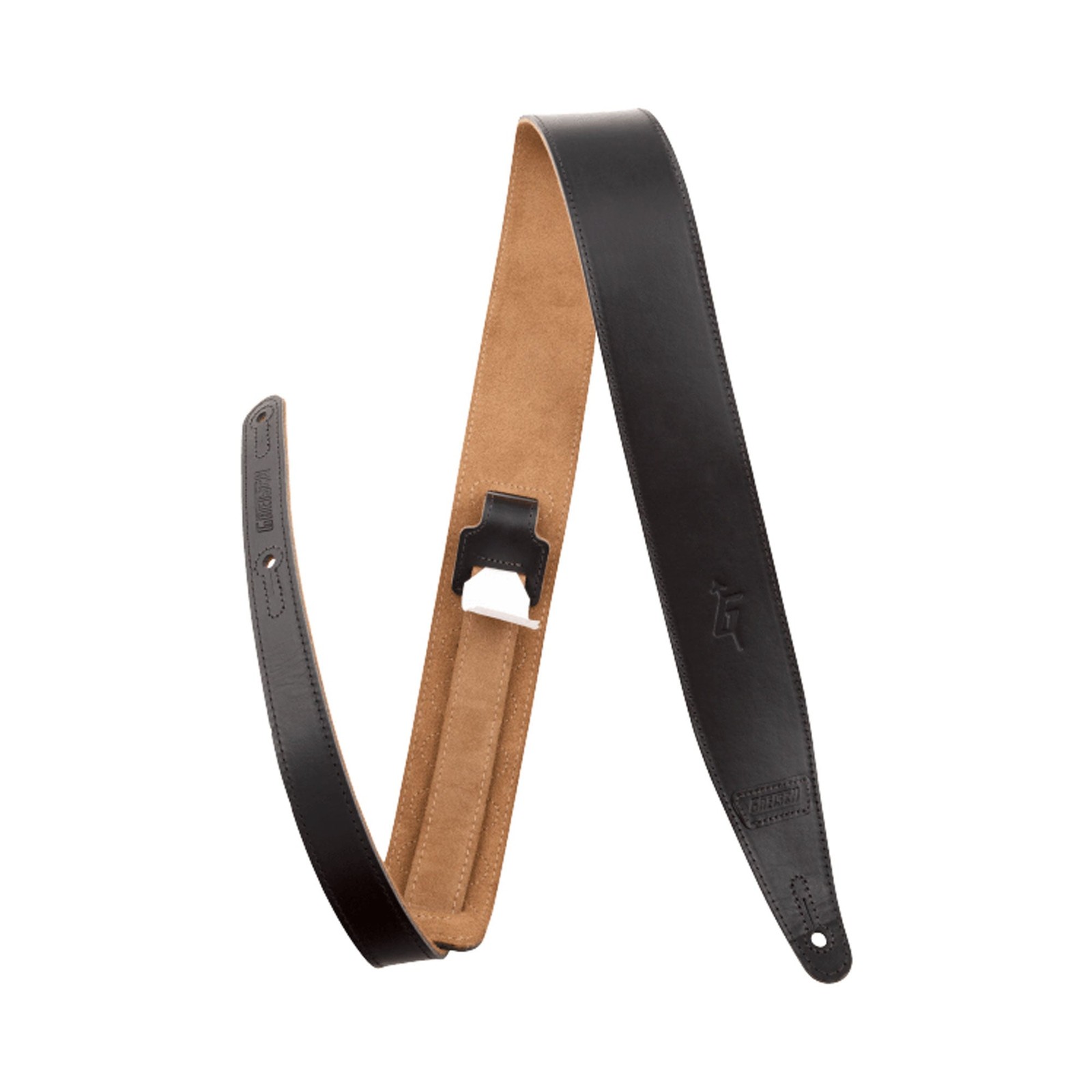 Кожаный ремешок Gretsch G Arrow черного цвета 13690₽