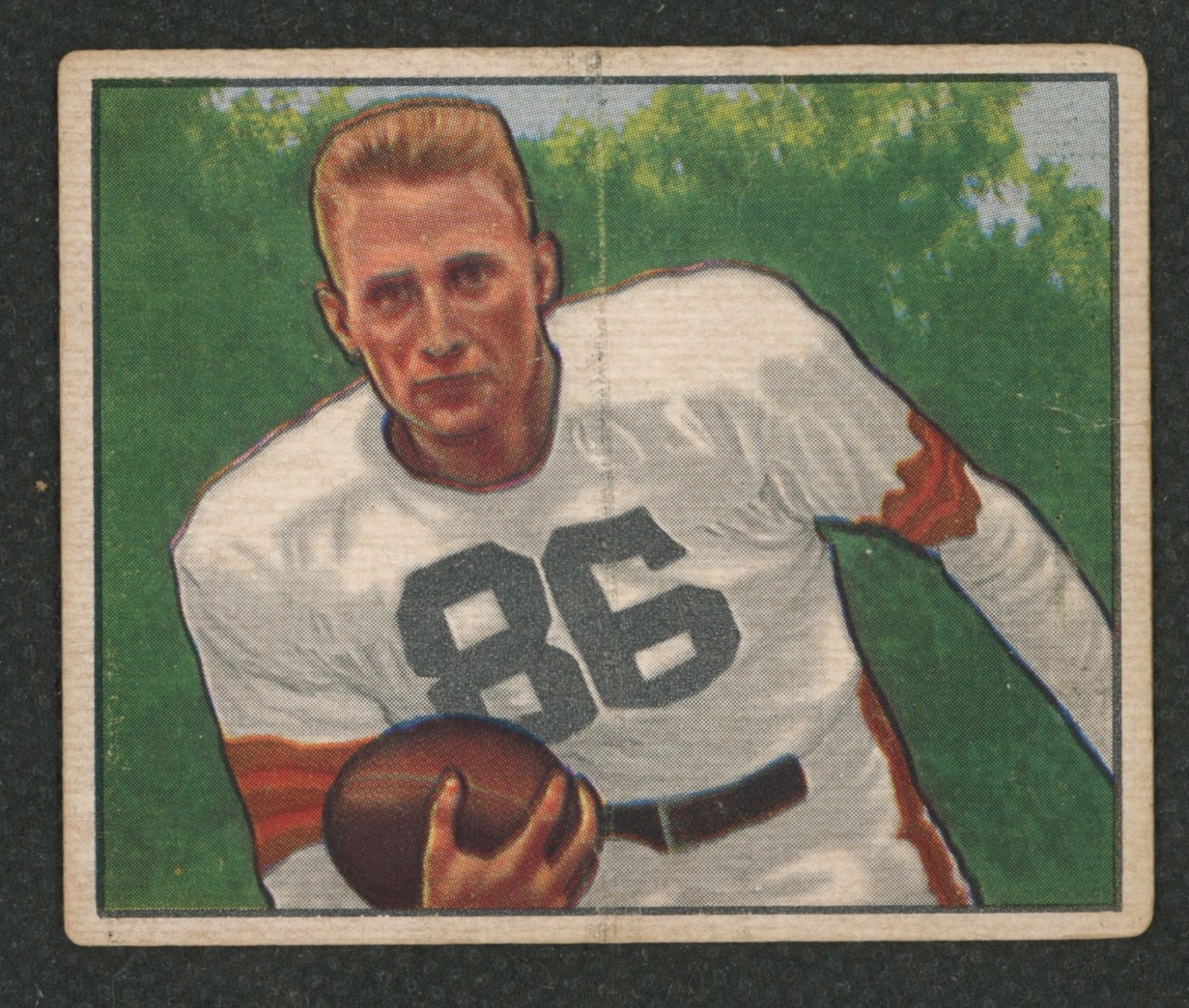 Dub Jones #117 Football Cards 1950 Bowman trading card — raw and PSA graded price guide