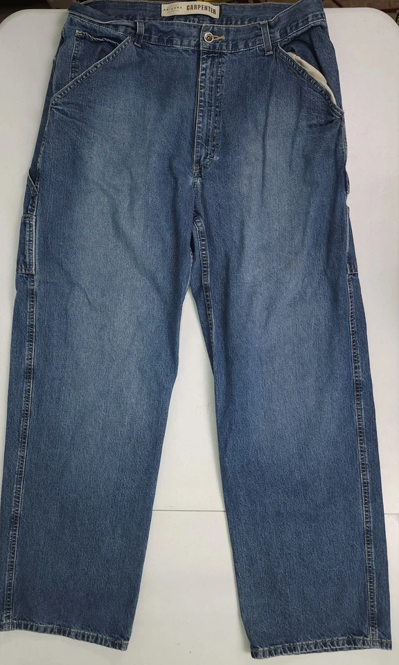 Pantalones de mezclilla para hombre Arizona Carpenter azul 38x33,5 (real) Foto 2 de 4