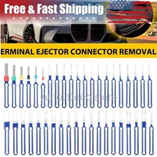 41Pcs Pin Ejector Wire Kit Extractor Auto Terminal Removal Connector Puller Tool