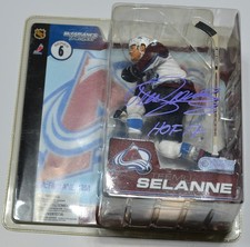 TEEMU SELANNE COLORADO AVALANCHE INSCRIBED 