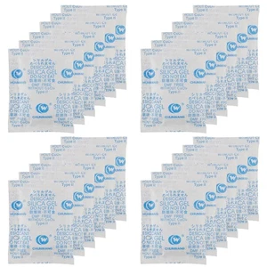 10g x 30 Pcs Silica Gel Sachet, Sachet Anti Humidité, Gel de Silice Sachet De...