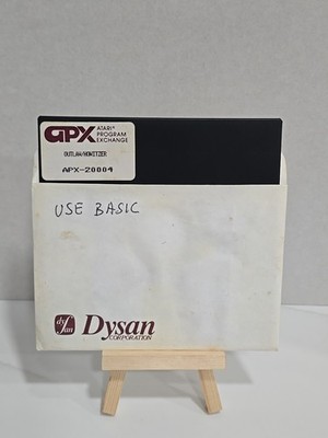  GPX Atari Program Exchange OUTLAW HOWITZER 5.25'' Floppy 400/800/XL/XE RARE