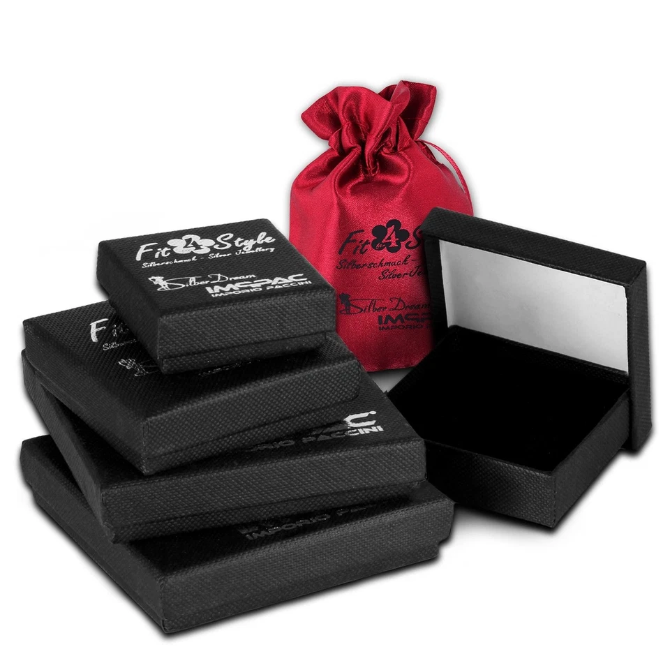 SilberDream Kugel Handy Anhänger schwarz Zirkonia 925 Silber GST002S - Bild 2 von 2