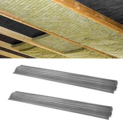 300 Pcs 16 Inch Insulation Support 16   Wire 16 Inch（300 Pcs）, Black