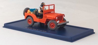 Tim + Struppi Auto aus Band 14 ''Im Reiche des schwarzen Goldes'' Jeep Willys