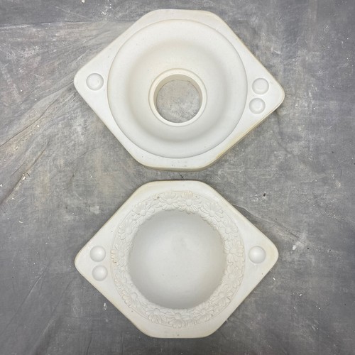Vintage 1969 Duncan Ceramic Mold 235A Daisy Cereal Bowl Slip Cast