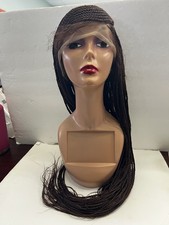 Cornrow Box Braided Wig Full Lace Baby Hair for Women New No Tag