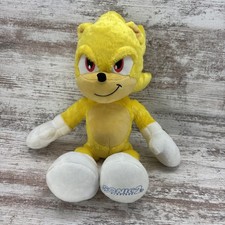 Build-A-Bear Sonic the Hedgehog 2 Tails Plush Yellow 17" No Sound BAB VGC