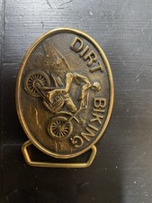 1980s Dirt Biking Buckle