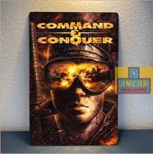 Command & Conquer Vintage Video Game Metal Poster - Sign - Size:20x30cm