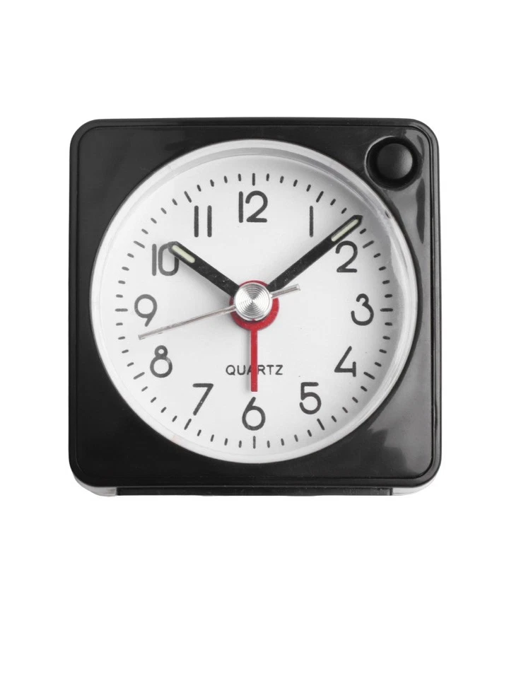 Kleiner Wecker Quarz Wecker Wecker Für Reise Leicht Mini -Design Analoge Uhr - Bild 4 von 4