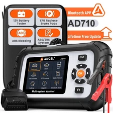 ANCEL Scan Tool ABS Bleeding SRS Engine OBD2 Code Reader Car Diagnostic Scanner