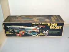 TIN TOY MOON ROCKET YONEZAWA