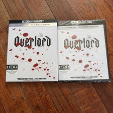 Overlord 4K Ultra HD  Blu-Ray, 2018 With Rare Slipcover Brand New and Sealed