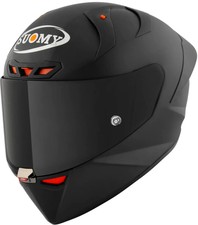 Suomy S1-XR Solid Motorcycle Helmet Matte Bla...