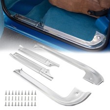 Door Sill Protector Kit For 19781991 Chevy Gmc Ck Rv Series Pickup Aluminum Door Sill Protector Kit For 19781991 Chevy Gmc Ck Rv Series Pickup Aluminum