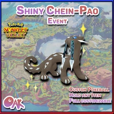 💦✨Shiny Chien-Pao ✨💦 Pokemon Scarlet & Violet  🚀Fast Trade🚀