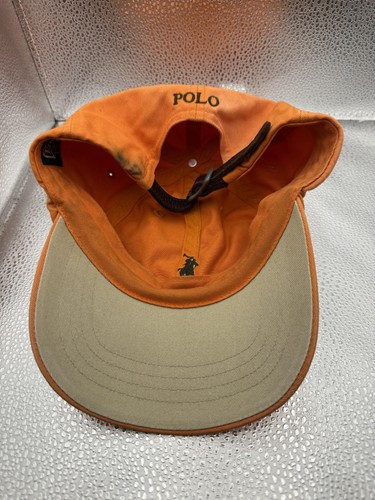 Polo Ralph Lauren Hat Cap Strap Back Embroidered Pony Mens One Size Classic - Picture 4 of 5