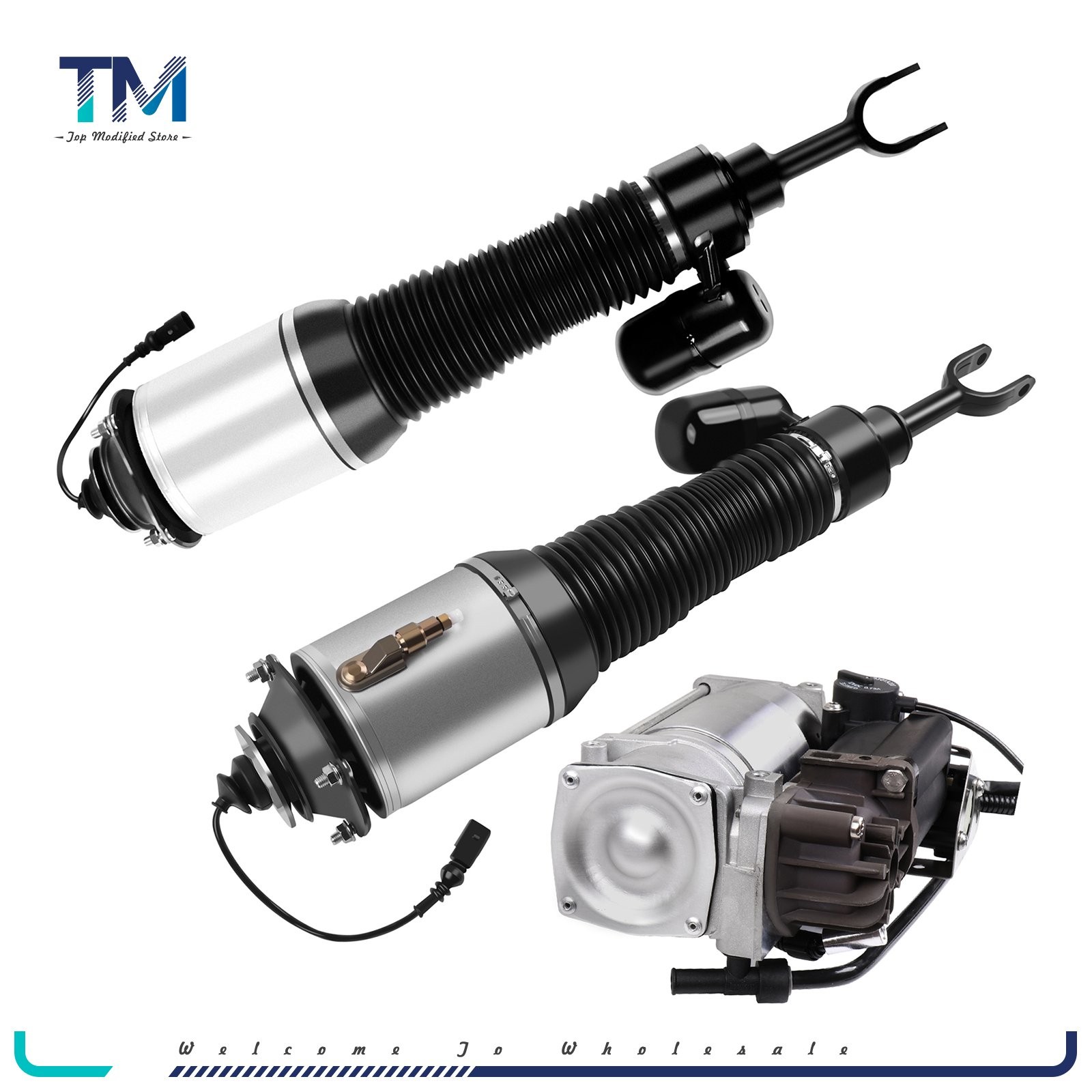 Bentley Continental FRONT+LEFT, RIGHT Air suspension compressor