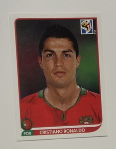 Panini FIFA Mistrzostwa Świata RPA 2010 Partia naklejek Cristiano Ronaldo + Hologram