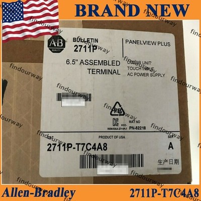New with Unopened box Original AB 2711P-T7C4A8 /A PanelView Plus Free Shipping