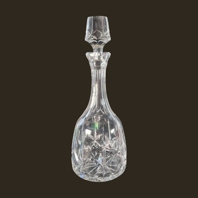 Galway Irische Kristall Karaffe mit Stopfen Vintage geschliffenes Kristallglas