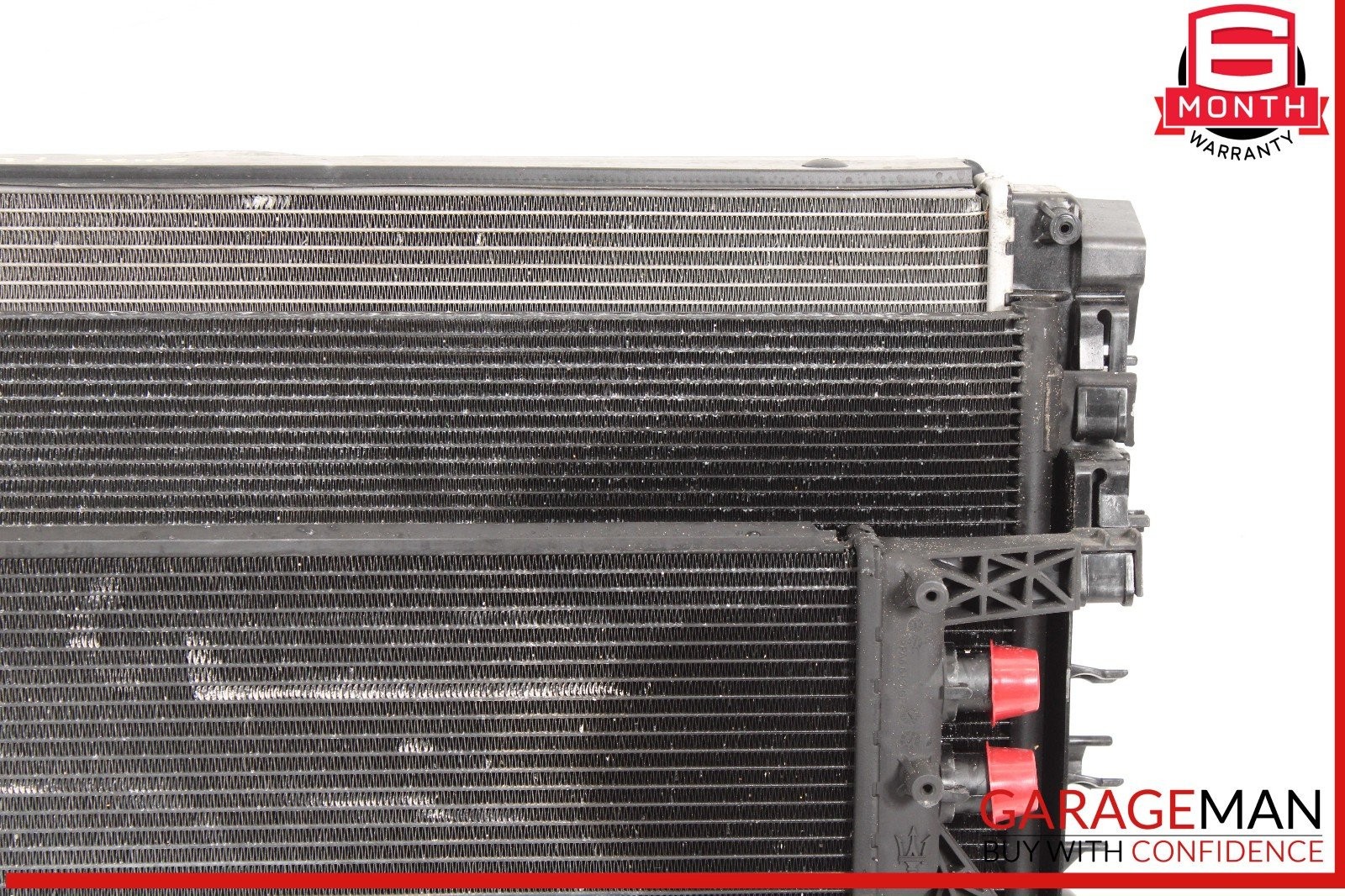 14-22 Maserati Ghibli Quattroporte Water Cooling Radiator A/C Condenser Assy OEM