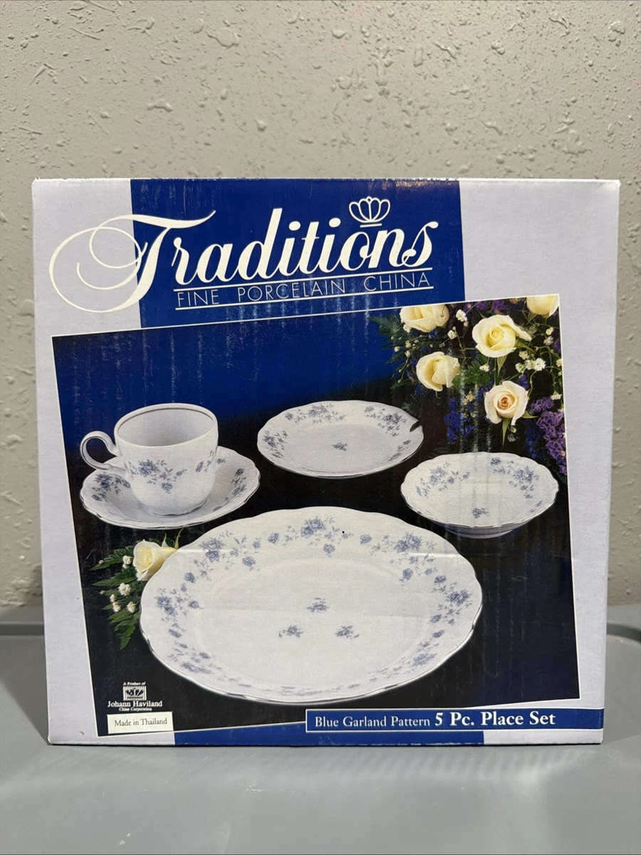 Johann Haviland Blue Garland Traditions for sale | eBay