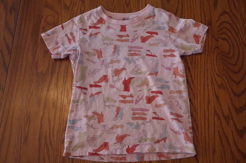 Girls' Size 3-4 Uniqlo SPRZNY Andy Warhol Collection Short Sleeve T-Shirt