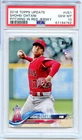 2018 Topps Update SHOHEI OHTANI Rookie RC #US1 PSA 10 GEM Pitching in Red Jersey
