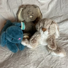 Way To Celebrate Kids Bunny Plush Brown Rabbit Stuffed Animal Melissa & Doug Toy