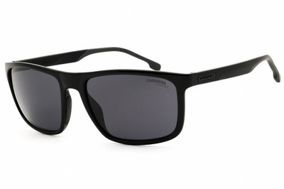 CARRERA 8047 S 807 IR Sunglasses Black Frame Gray Lenses 58mm